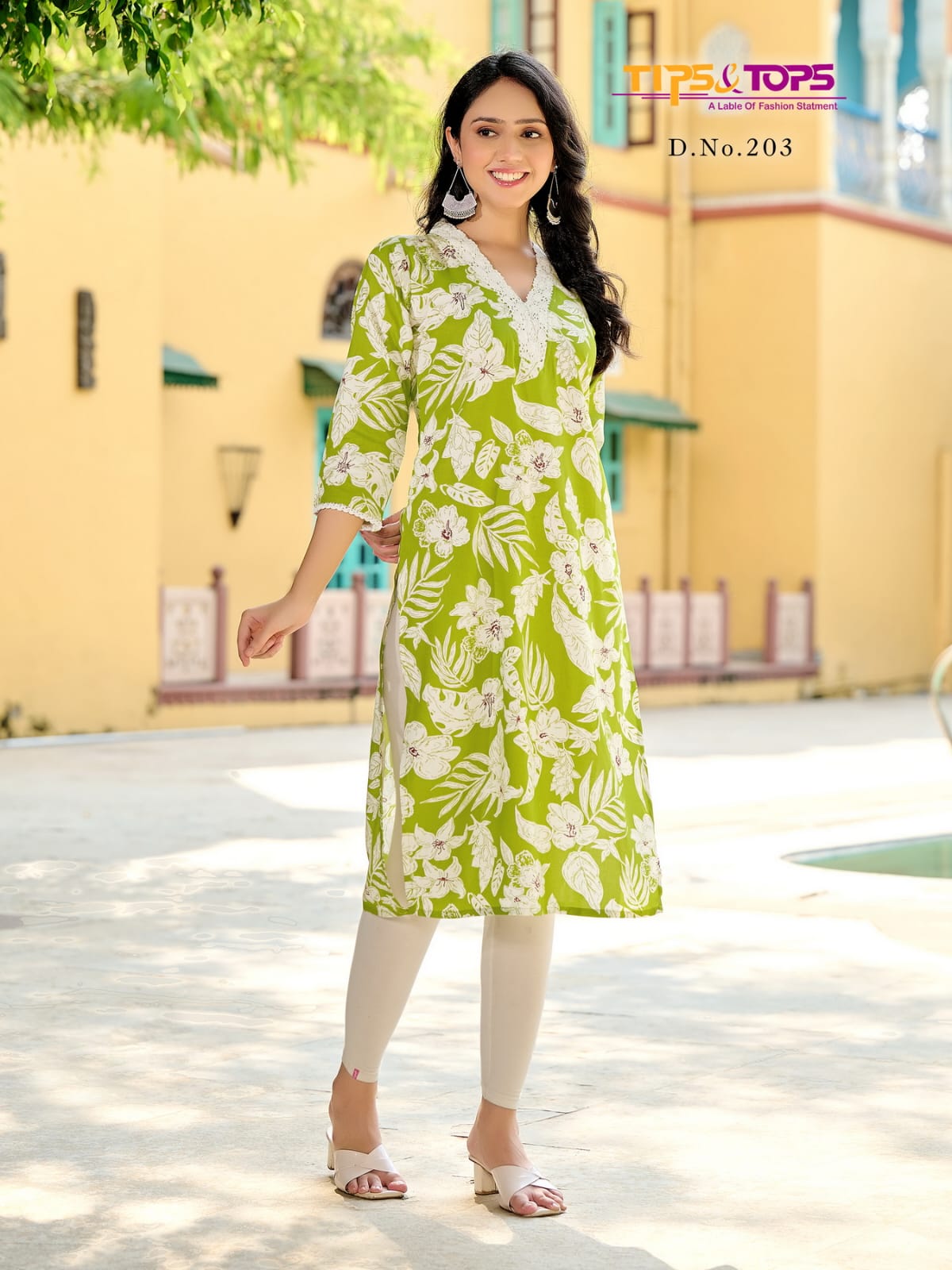 Vianna Vol 2 By Tips And Tops Rayon Printed Kurti Wholesale Market In Surat
